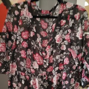 Flower Print Dress